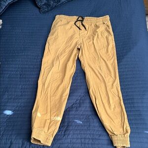 Volcom Casual Drawstring Jogger Pants - dark khaki